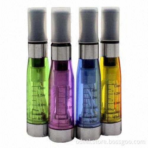 Newest EGO CE4+ Clearomizer/1.6mL E-cigarette Atomizer with Long Wick Different Colors